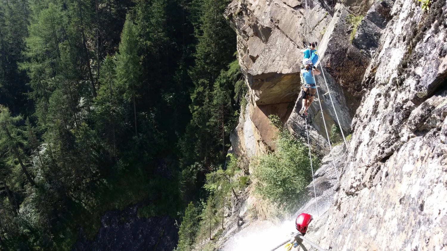 Klettersteig im Ötztal