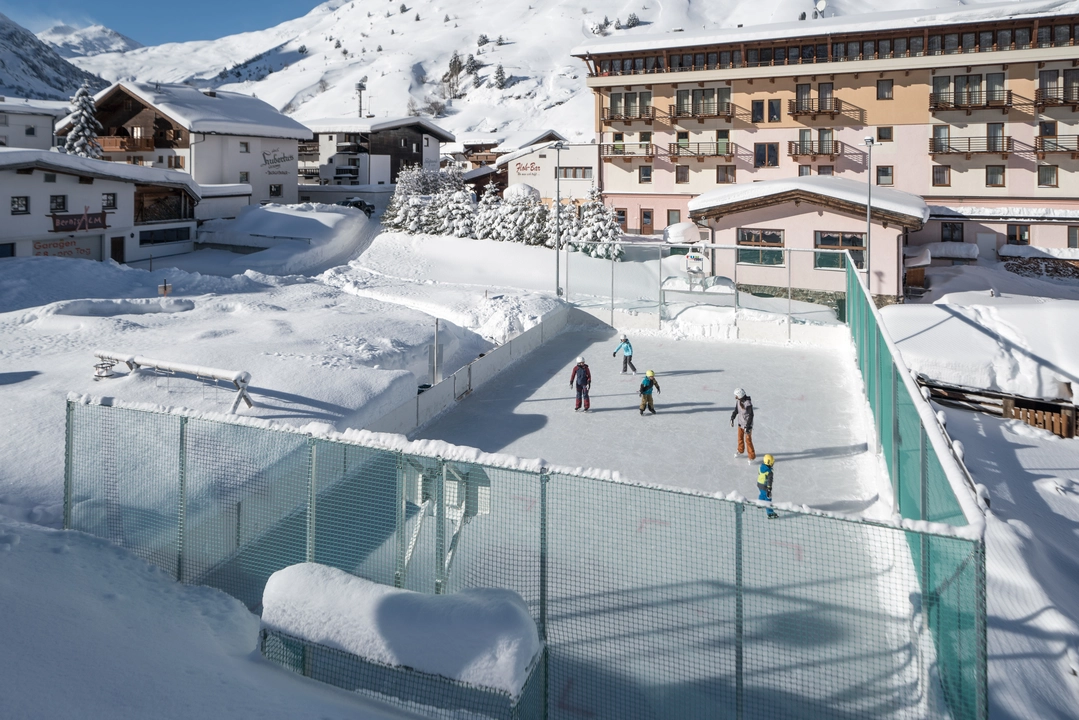 Eislaufen im Ötztal
